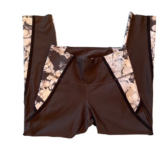 Under Armour HeatGear Leggings Women's Medium Black and Gray - Picture 6 of 6